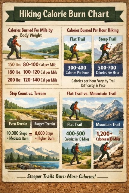 Hiking Calorie Burn Chat