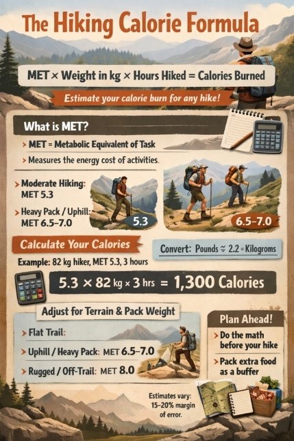 The Hiking Calorie Formula