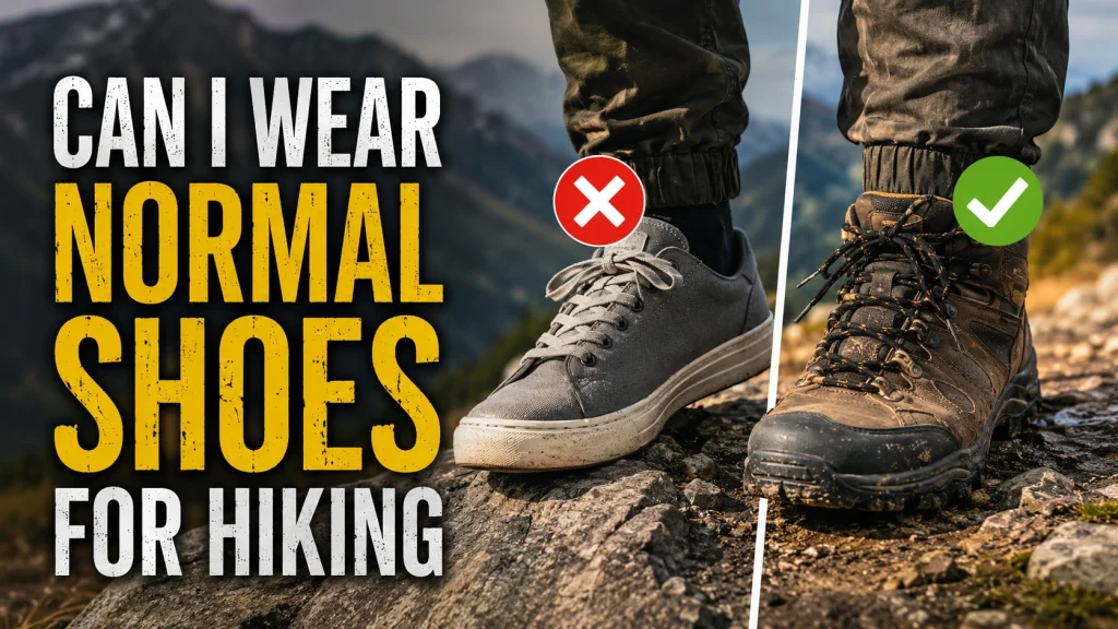 Can I Wear Normal Shoes for Hiking