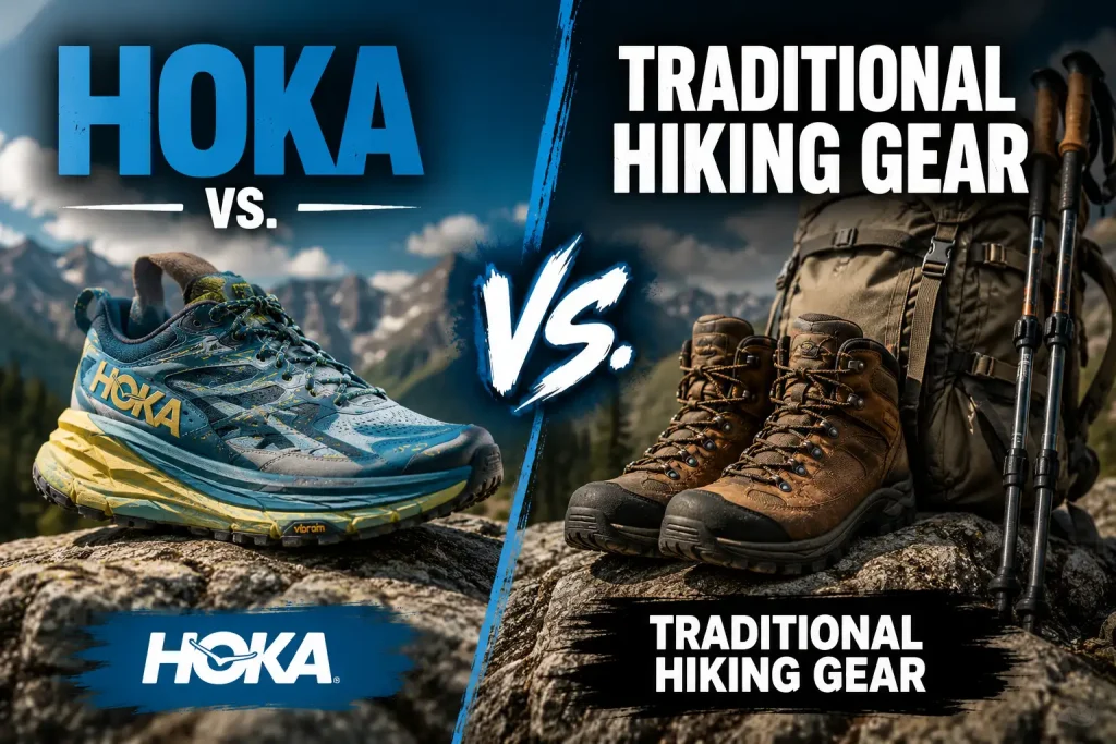 Hoka vs. Traditional Hiking Gear