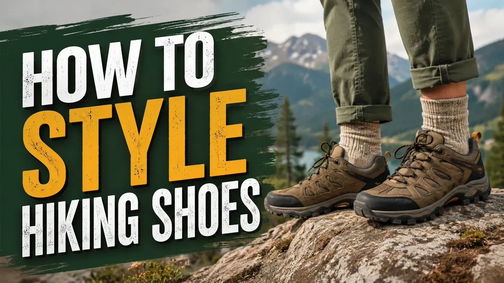 How to Style Hiking Shoes