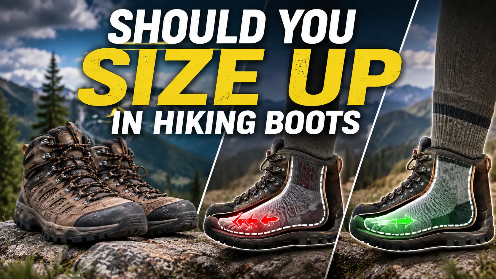 Should You Size up in Hiking Boots