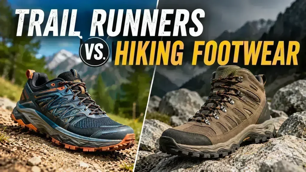 Trail Runners vs. Hiking Footwear