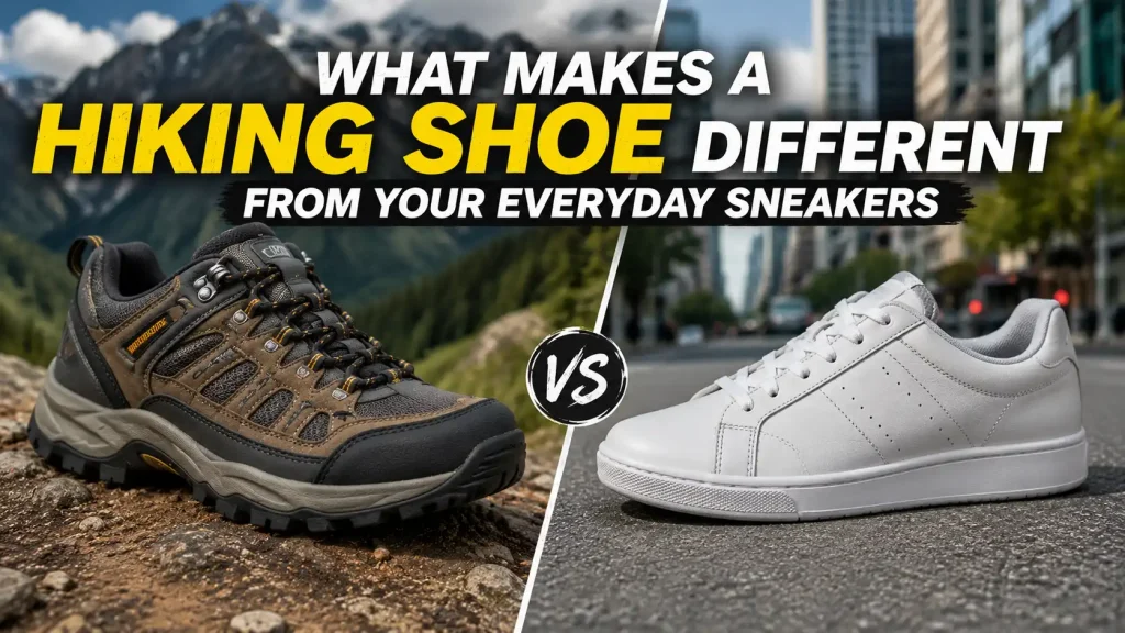 What Makes a Hiking Shoe Different from Your Everyday Sneakers