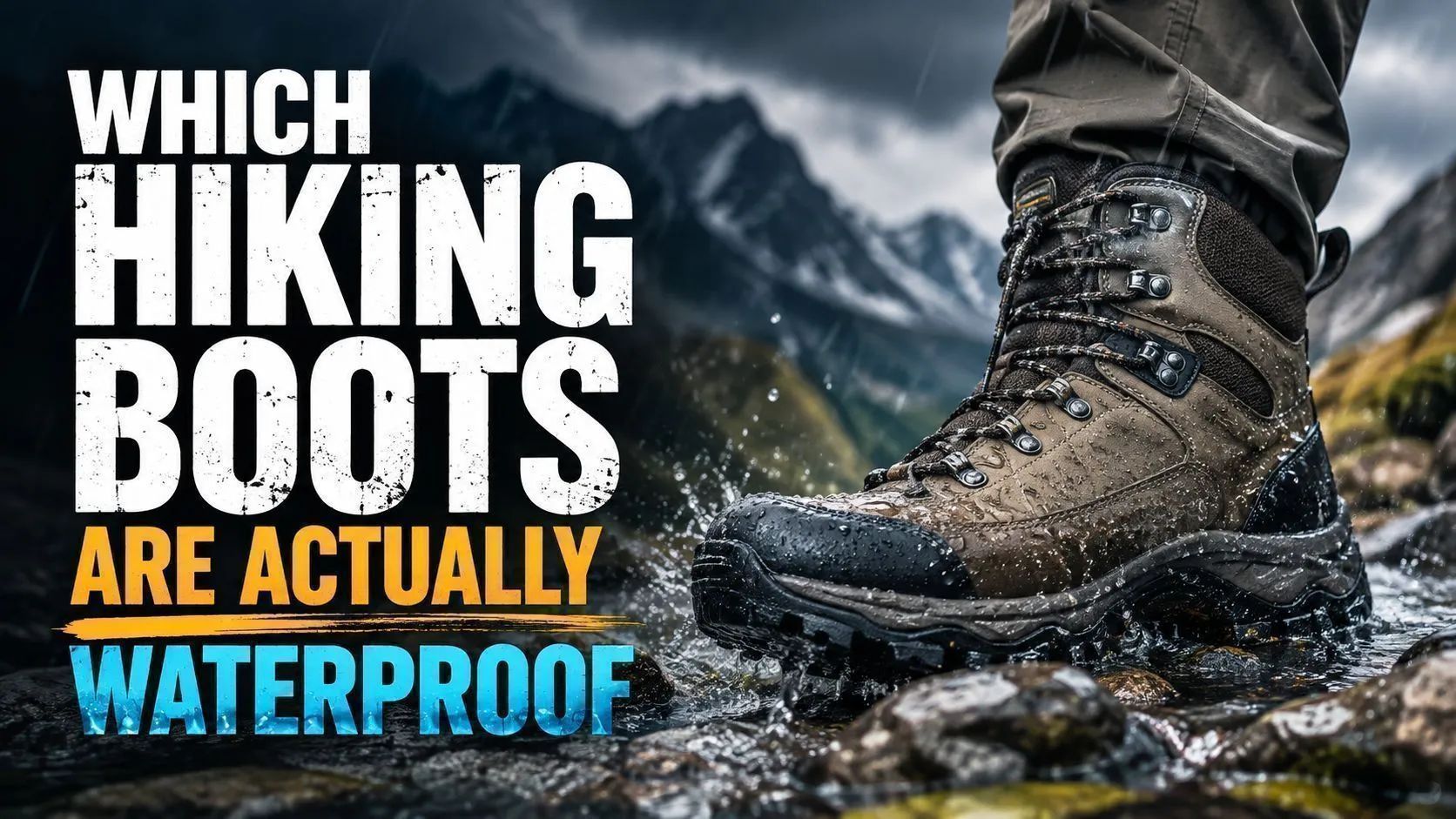 Which Hiking Boots Are Actually Waterproof