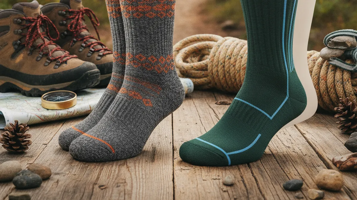Choosing Your Sock Height: Crew vs. Over-the-Calf