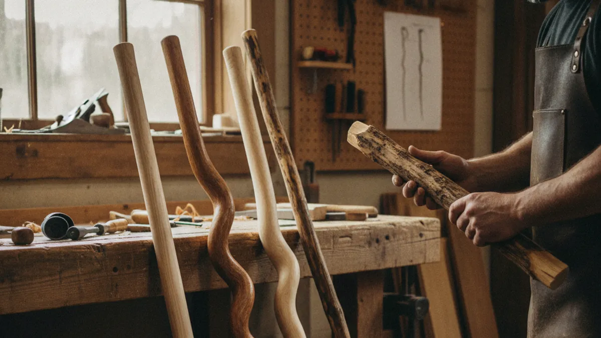 Choosing Your Staff's Foundation: The Right Wood Matters