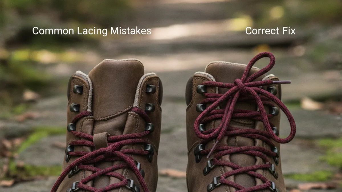 Common Lacing Mistakes and How to Fix Them