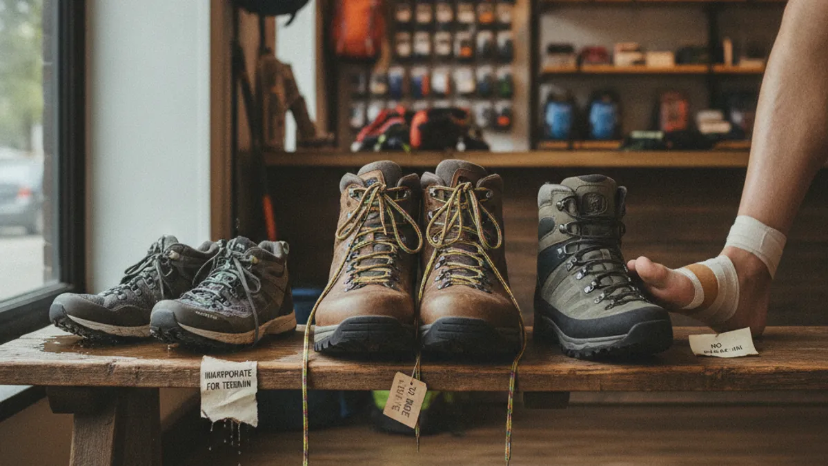 Common Mistakes When Buying Hiking Boots