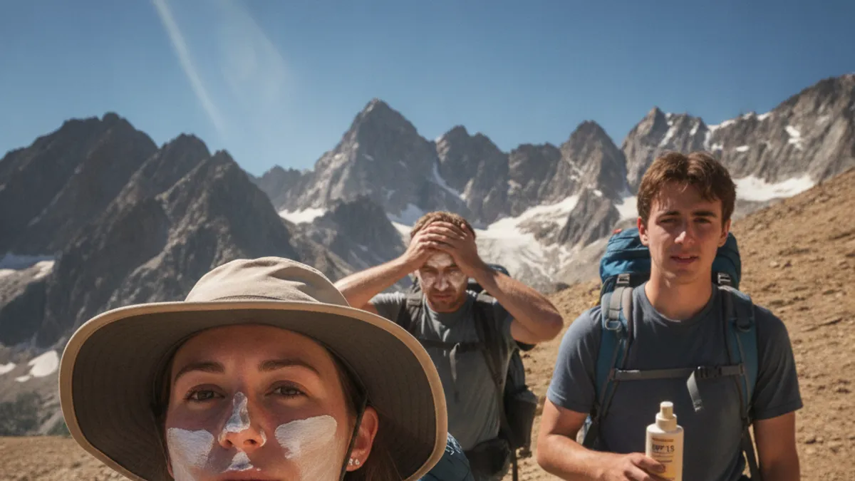 Common Sunscreen Mistakes Hikers Make