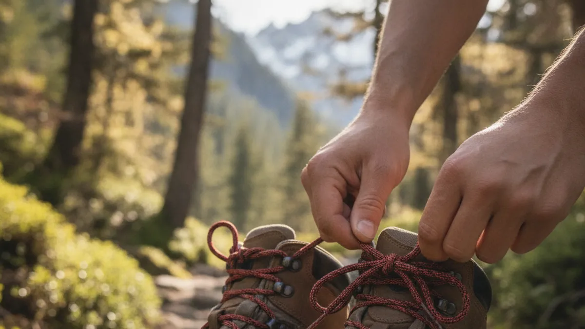 Essential Hiking Boot Lacing Steps