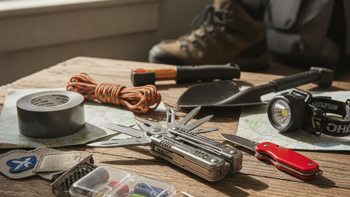 Essential Tools: Multi-tools and Repair Items