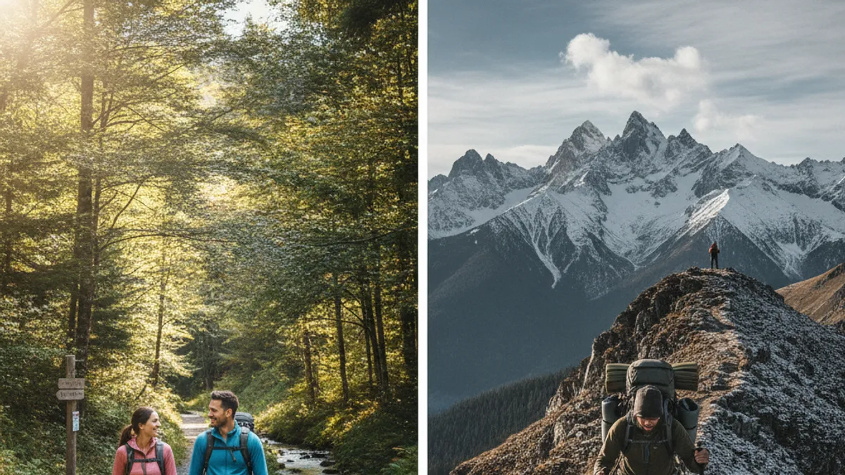 Hiking vs. Trekking: The Key Differences