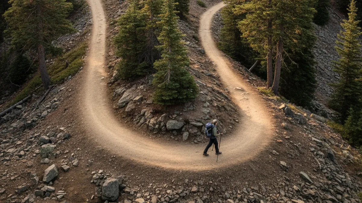 How to Spot a Switchback on the Trail