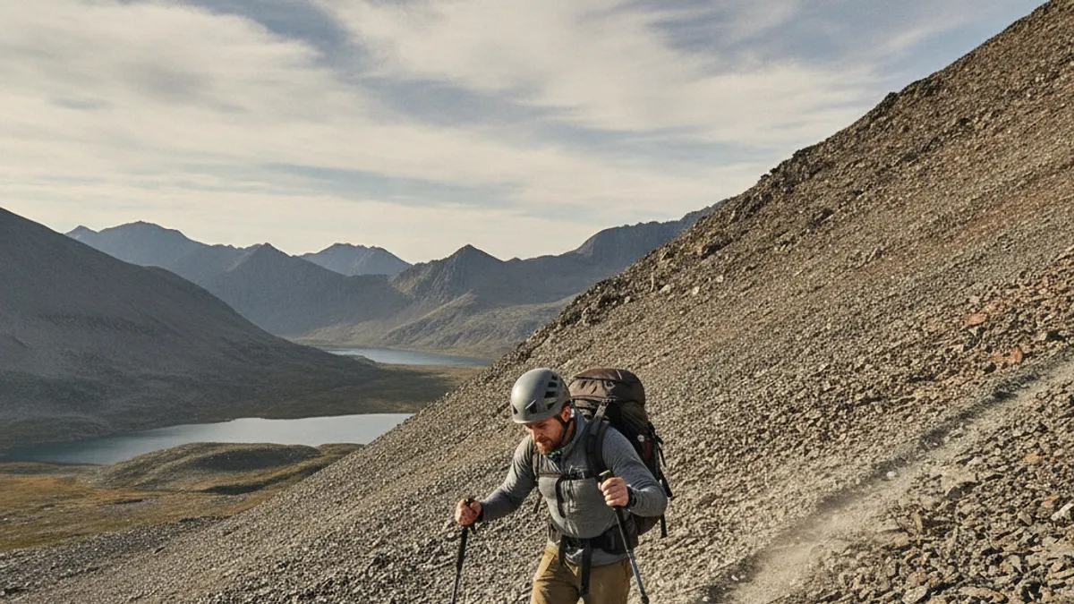 How to Walk Safely on Scree