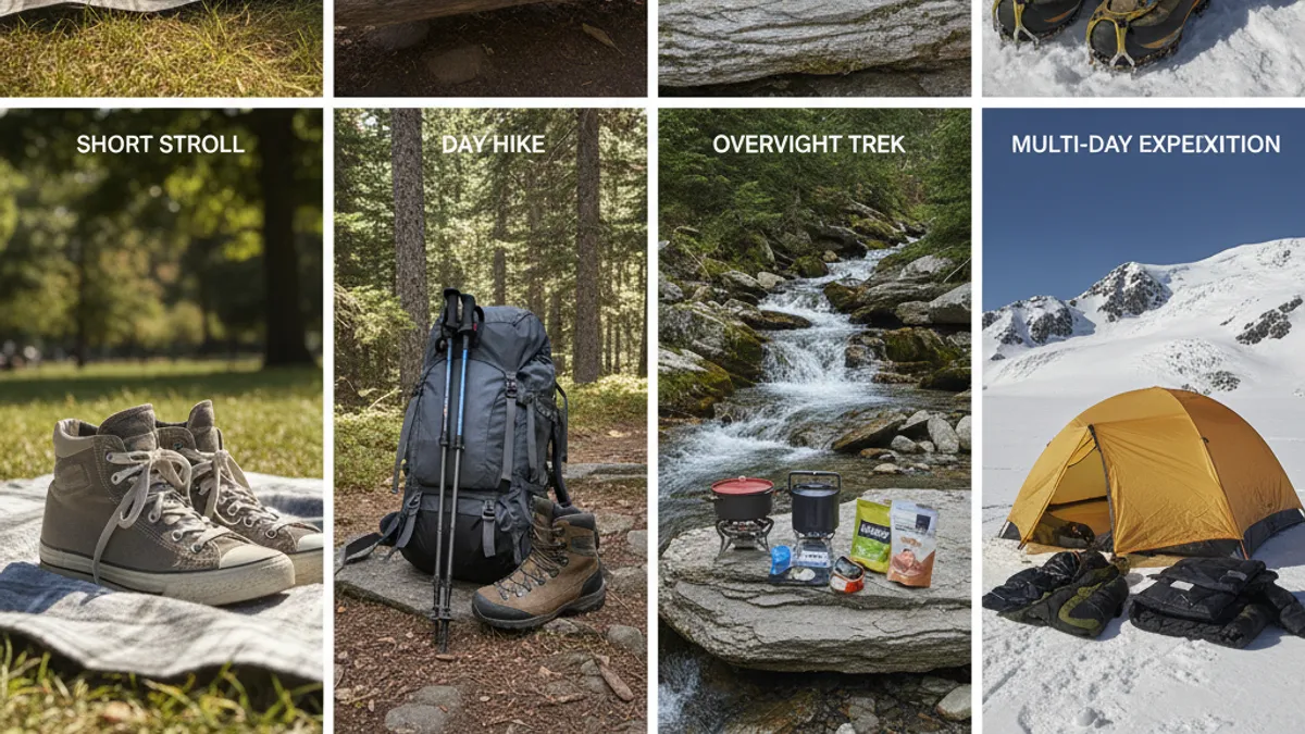 How Your Hike Prep Changes: The Core Decisions