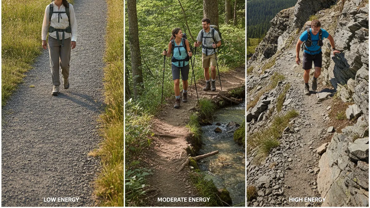 Matching Trails to Your Energy Level