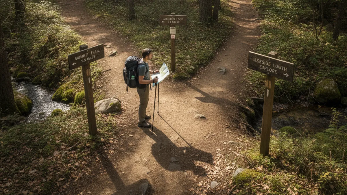 Navigating Trail Junctions and Choices