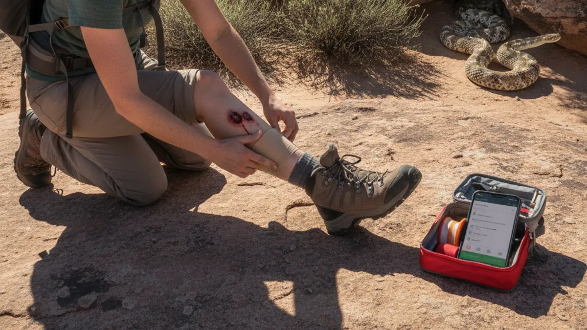 Quick Action: Your First Steps After a Rattlesnake Bite