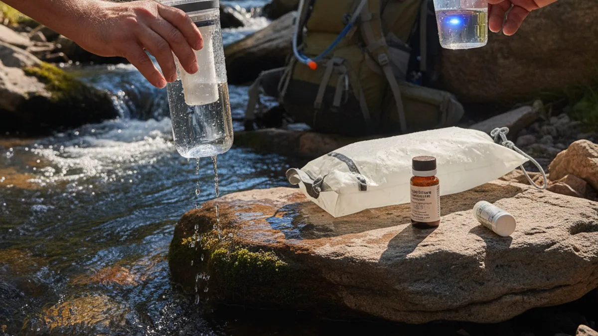Refilling and Treating Water On the Go