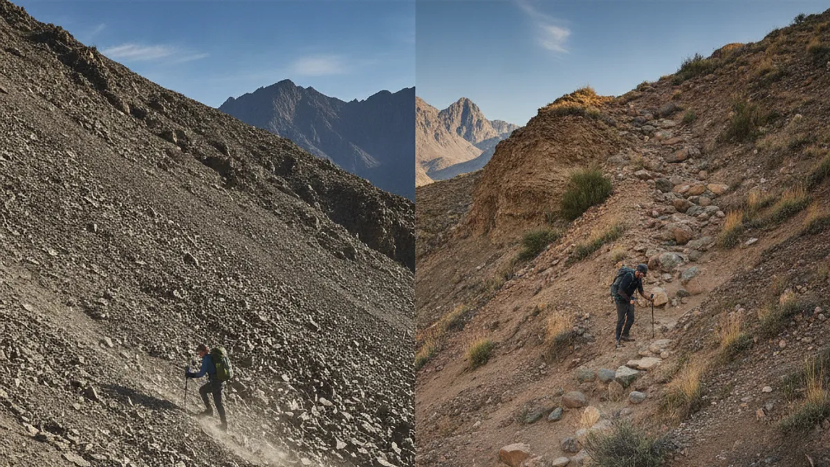 Scree vs. Other Loose Terrain