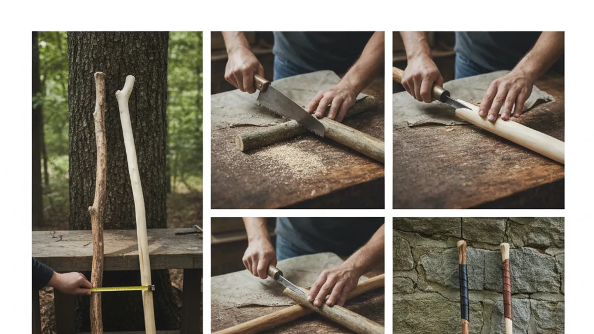 Step-by-Step: Building Your Hiking Sticks