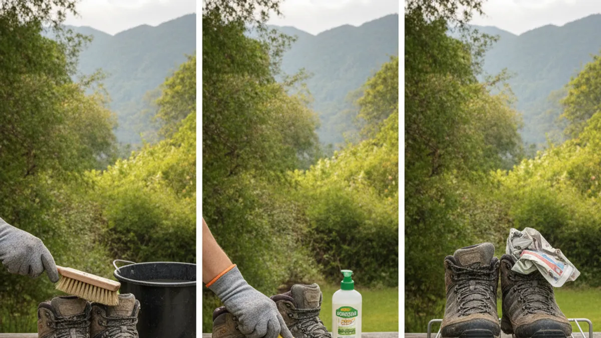Step-by-Step: Your Hiking Shoe Cleaning Workflow