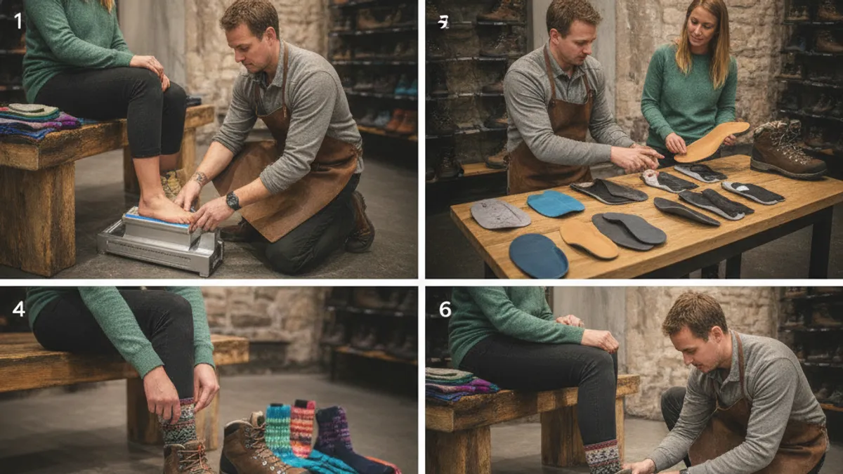 The Boot Fitting Workflow: Step-by-Step