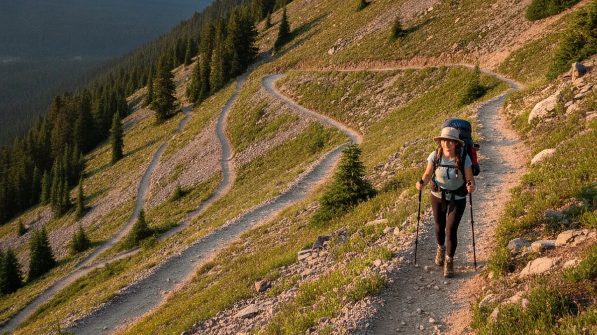 The Upsides of Switchbacks for Hikers
