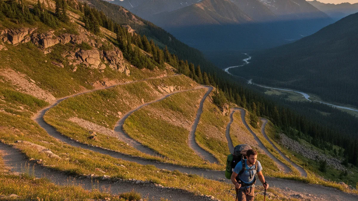 When Does a Switchback Trail Make Sense?