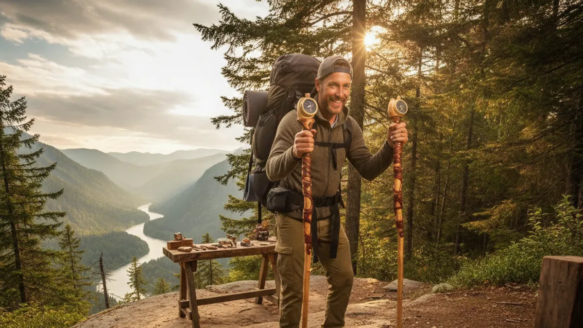 Why Make Your Own Hiking Sticks?