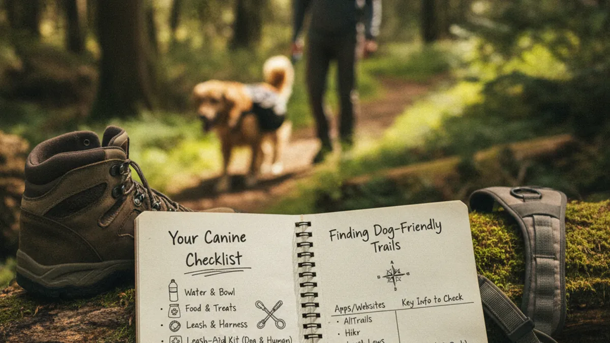 Your Canine Hiking Checklist: A Quick Reference