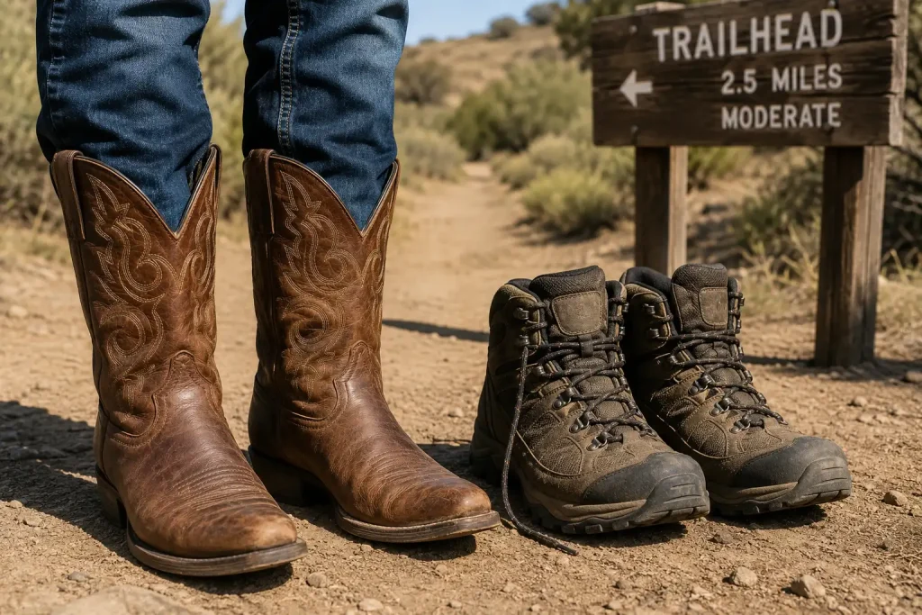 Are Cowboy Boots Good for Hiking