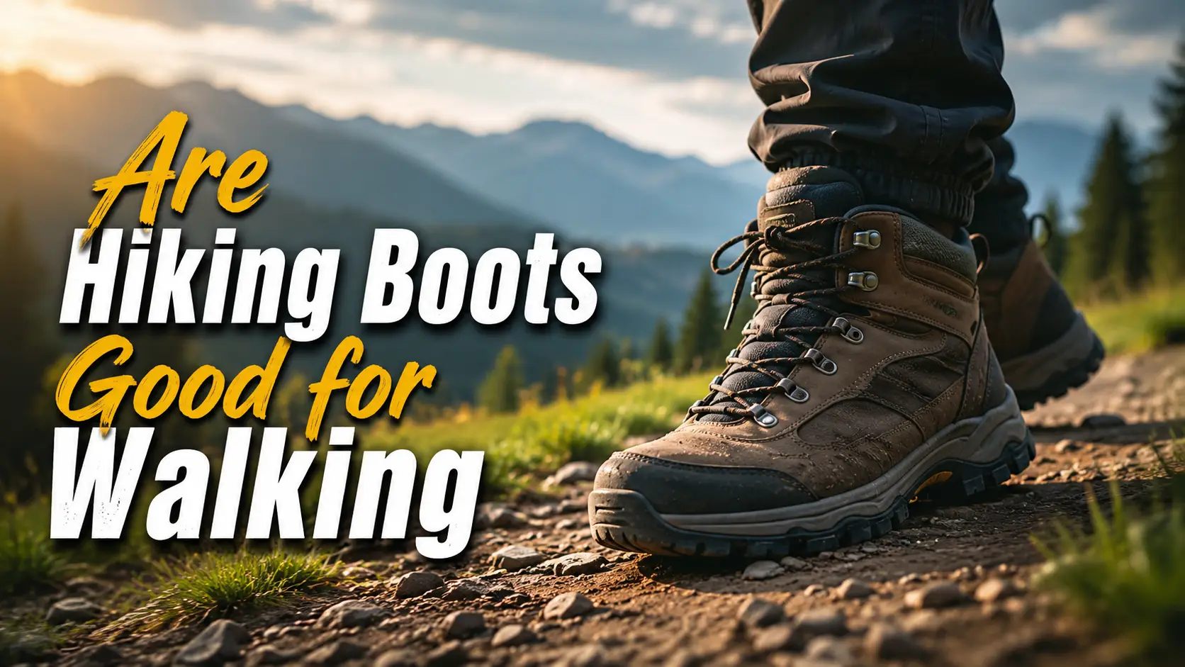 Are Hiking Boots Good for Walking