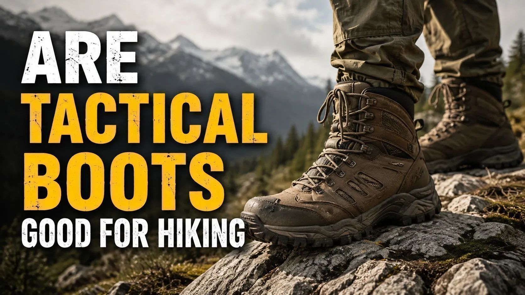 Are Tactical Boots Good for Hiking
