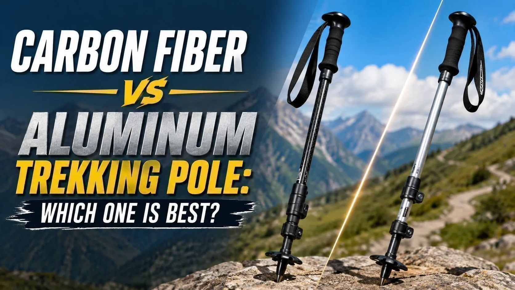 Carbon Fiber Vs Aluminum Trekking Pole