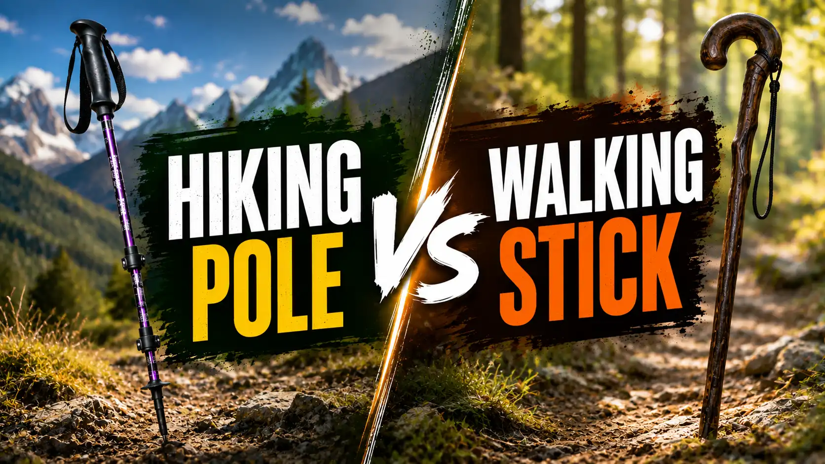 Hiking Pole Vs Walking Stick