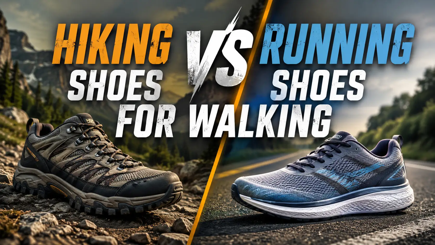 Hiking Vs Running Shoes For Walking