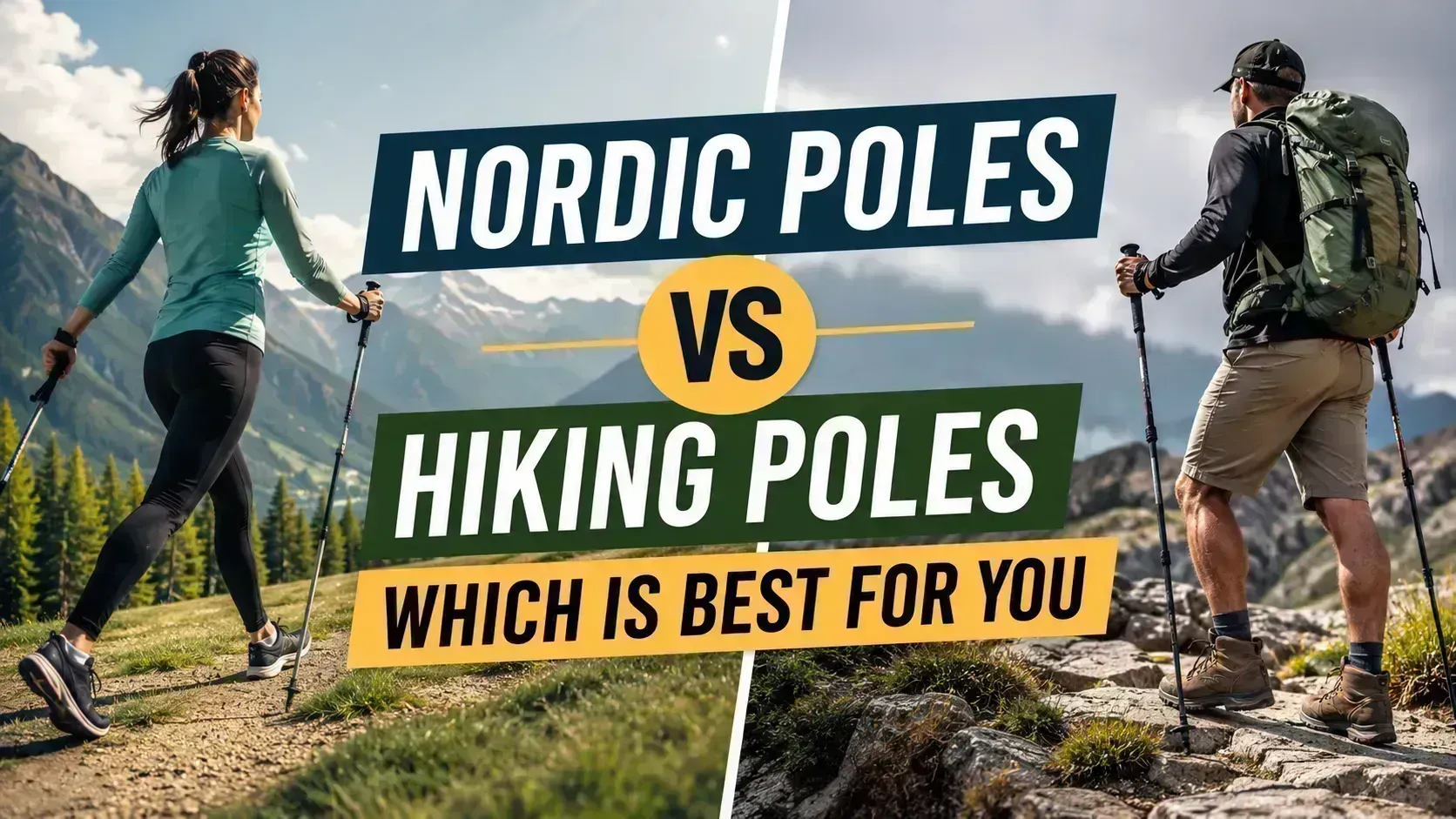 Nordic Poles Vs Hiking Poles