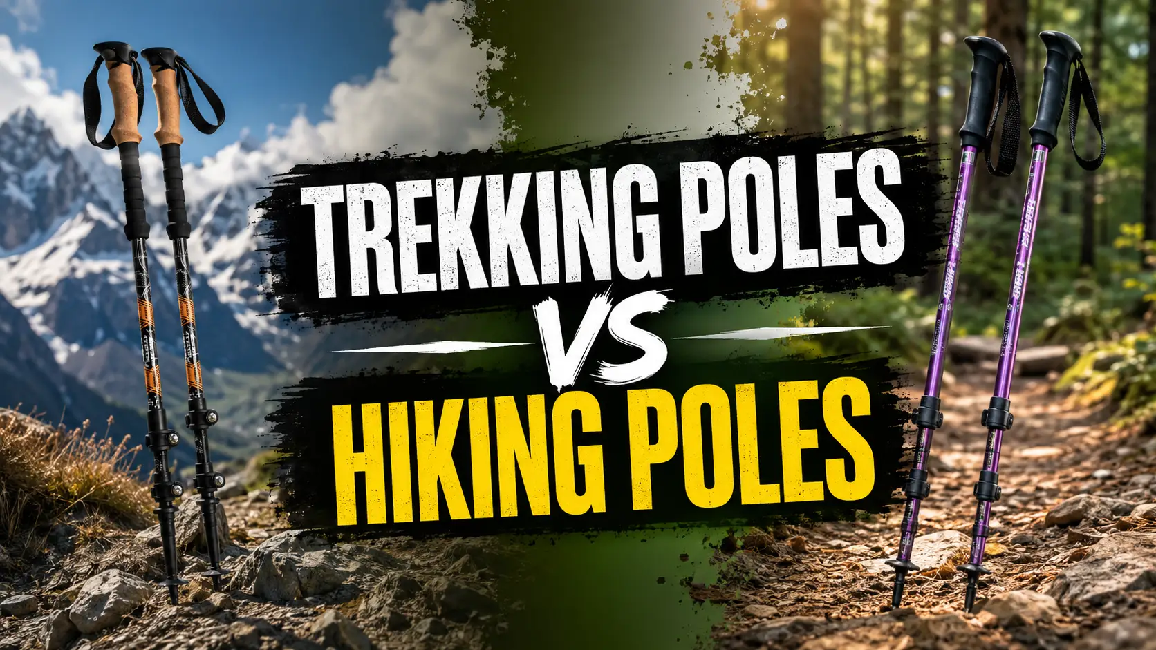 Trekking Poles Vs Hiking Poles