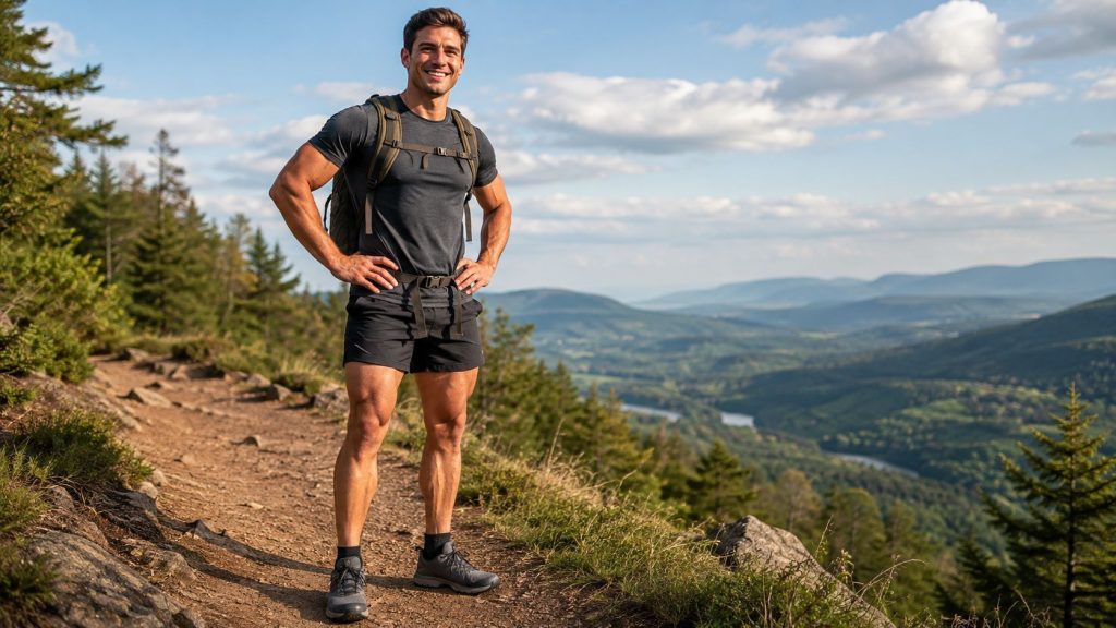 a scenic dirt trail overlooking a valley